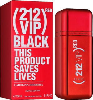 212 VIP BLACK RED CABALLERO