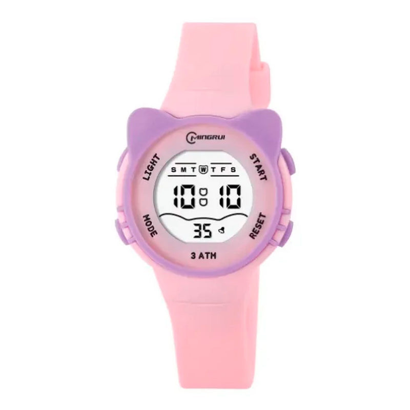 Reloj Impermeable Digital Niña-niño Gato