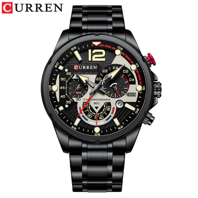 Reloj Curren 8395 Elegante De Lujo