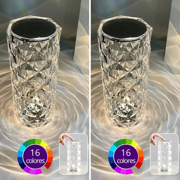 LAMPARA DE CRISTAL 3D