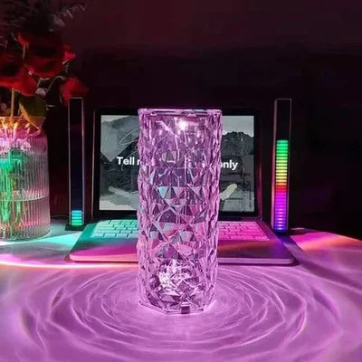 LAMPARA DE CRISTAL 3D