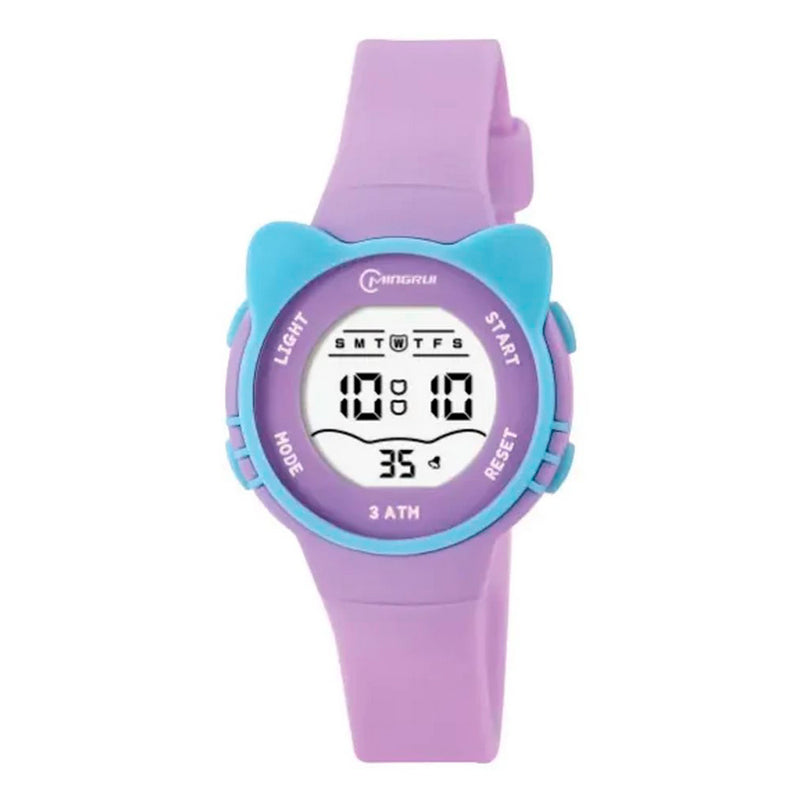 Reloj Impermeable Digital Niña-niño Gato