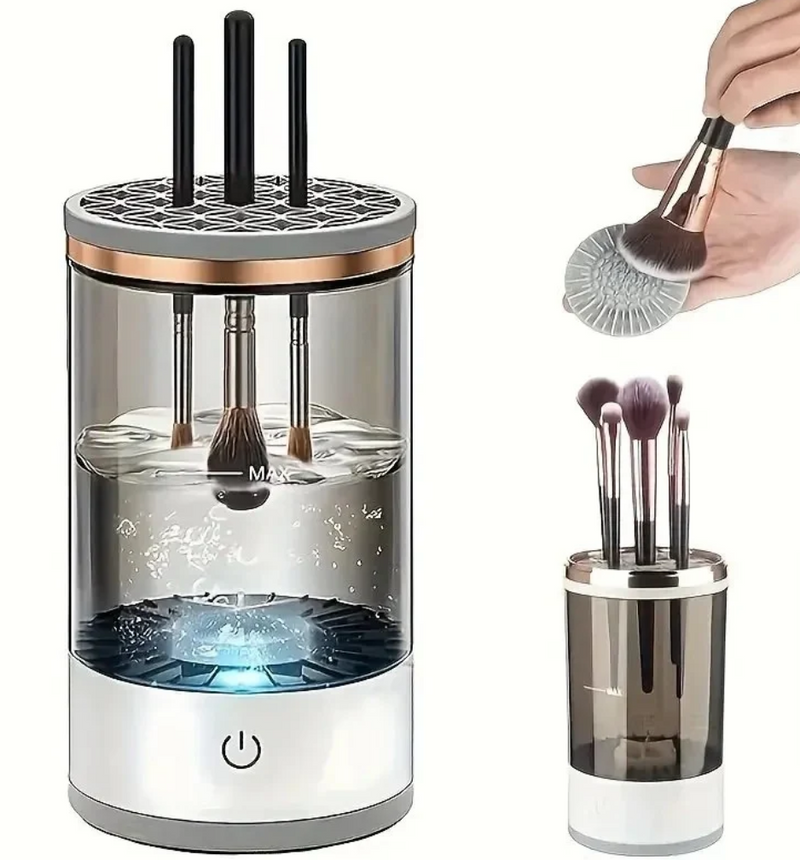 LIMPIADOR DE BROCHAS DE MAQUILLAJE ELECTRICO